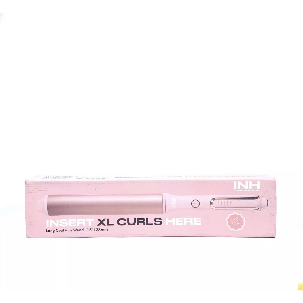 INSERT XL CURLS HERE Xtra Long Oval Curling Wand 1.5" 8-Inch‎ X-Long Barrel